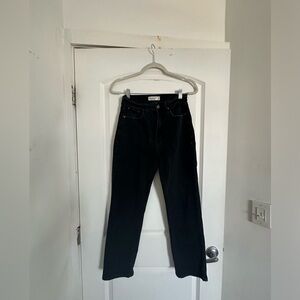 perfect black mom jeans